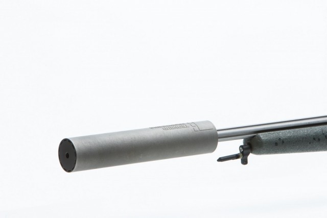 Sauer adapter for NeoPod bipod mounted on gun